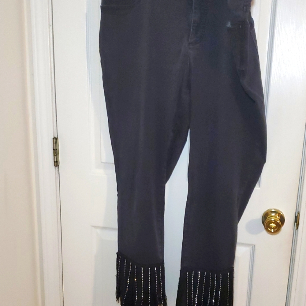 INC International Concepts Black Skinny Leg Pants